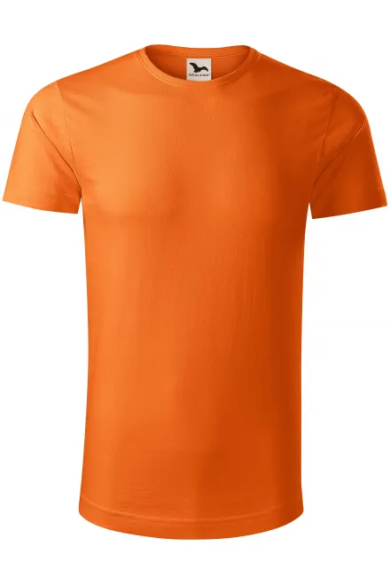 Herren T-Shirt aus Bio-Baumwolle - orange, M