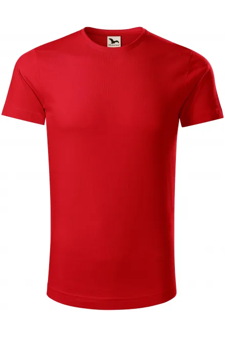 Herren T-Shirt aus Bio-Baumwolle - rot, M