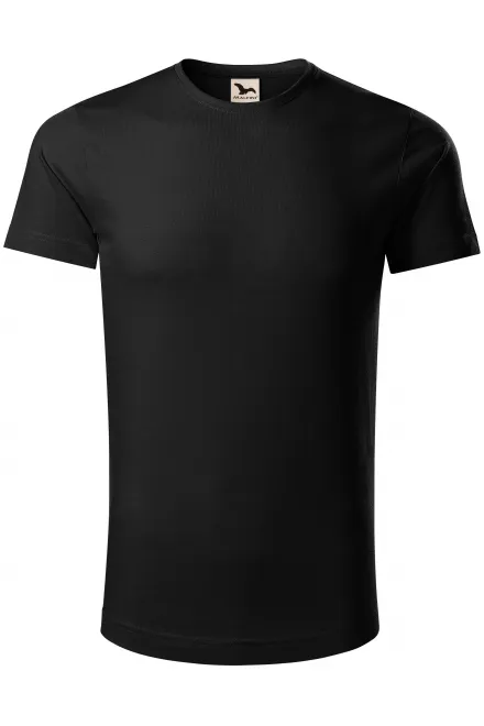 Herren T-Shirt aus Bio-Baumwolle - schwarz, M