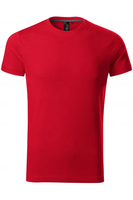 Herren T-Shirt verziert - formula red, M