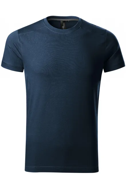 Herren T-Shirt verziert - dunkelblau, M