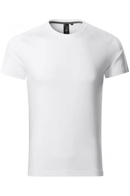 Herren T-Shirt verziert - weiß, M