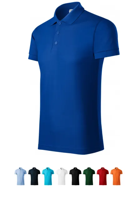 Bequemes Poloshirt für Herren, königsblau