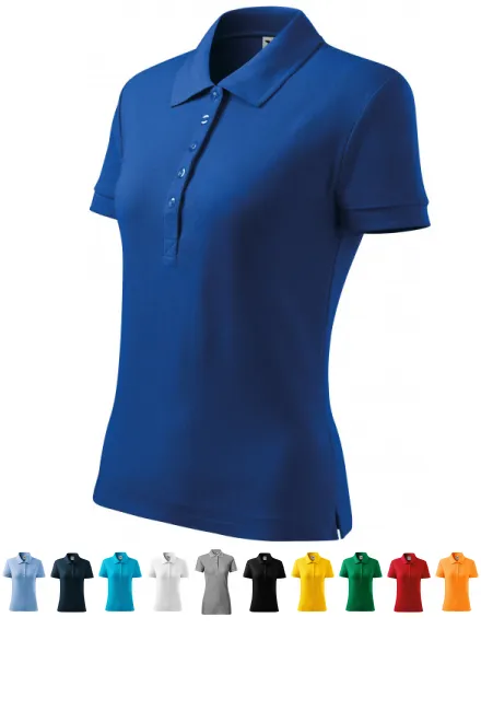 Damen Poloshirt, königsblau