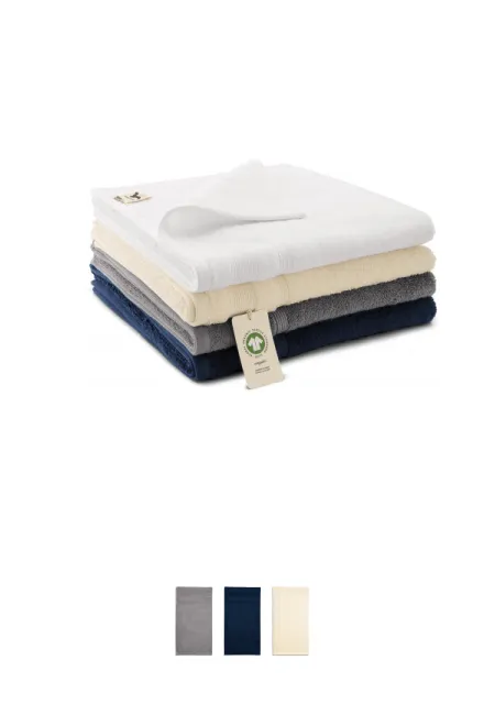 Handtuch aus Bio-Baumwolle, weiß