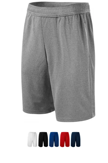 Herrenshorts, dunkelgrauer Marmor