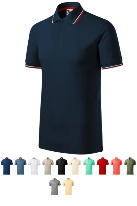 Klassisches Herren-Poloshirt, dunkelblau