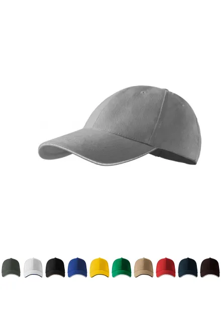 Kontrastkappe, altes Silber