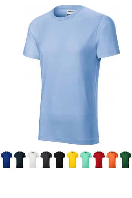 Langlebiges Herren T-Shirt, Himmelblau