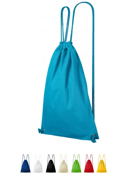 Leichter Baumwollrucksack, türkis