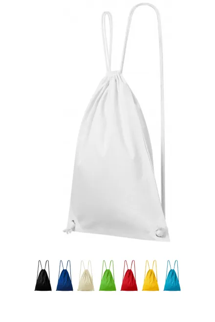 Leichter Baumwollrucksack, weiß