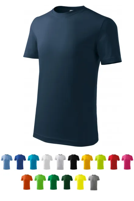 Leichtes Kinder T-Shirt, dunkelblau