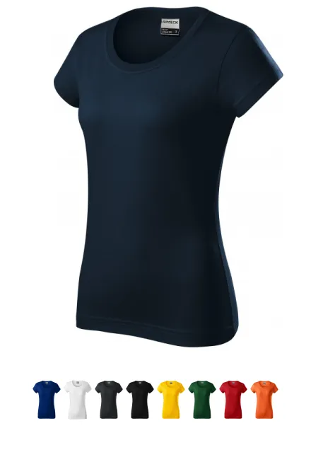 Robustes Damen T-Shirt dicker, dunkelblau