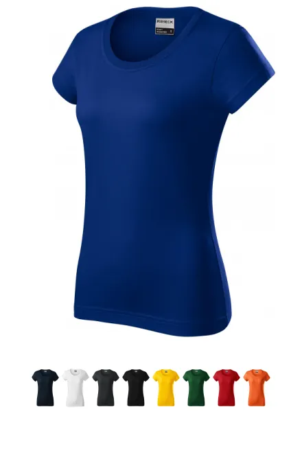 Robustes Damen T-Shirt dicker, königsblau