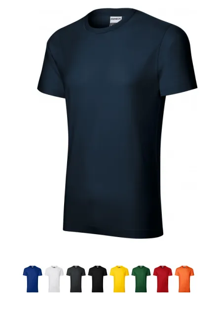 Robustes Herren T-Shirt schwerer, dunkelblau
