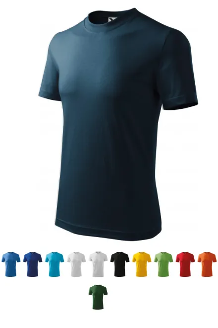Schweres T-Shirt, dunkelblau