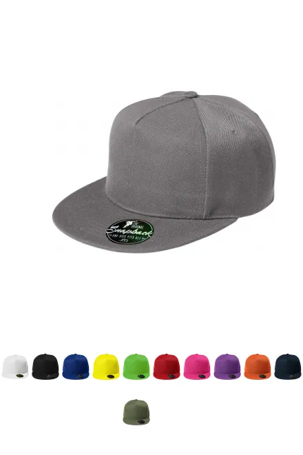 Snapback 5-teilig, altes Silber