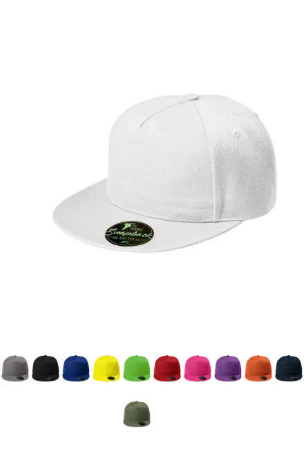 Snapback 5-teilig, weiß