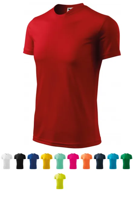 Sport-T-Shirt für Kinder, rot
