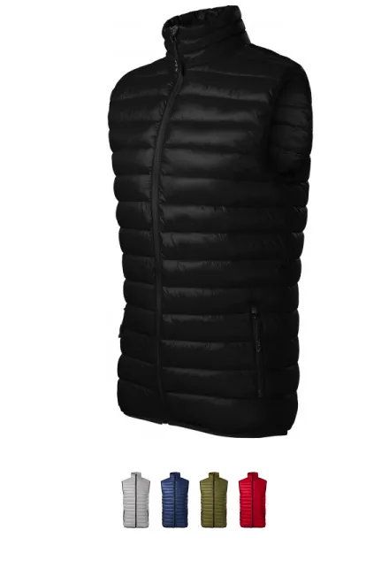 Steppweste für Herren, schwarz