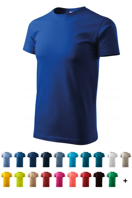 T-Shirt mit höherem Gewicht Unisex, königsblau