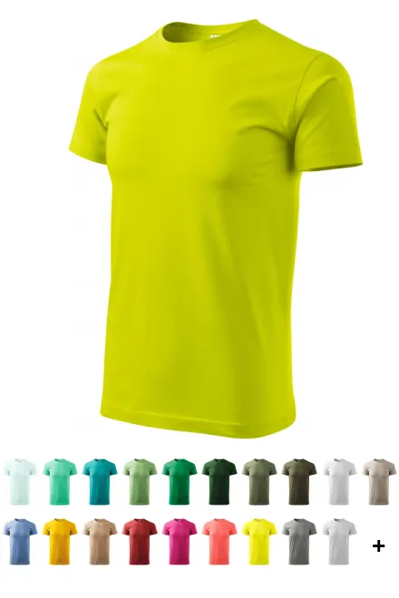 T-Shirt mit höherem Gewicht Unisex, lindgrün