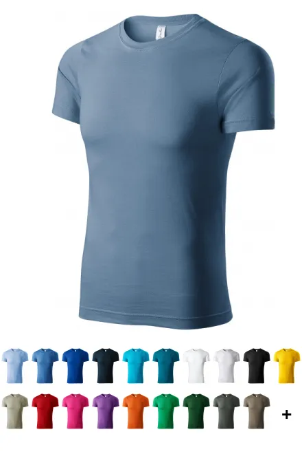 T-Shirt mit kurzen Ärmeln, denim