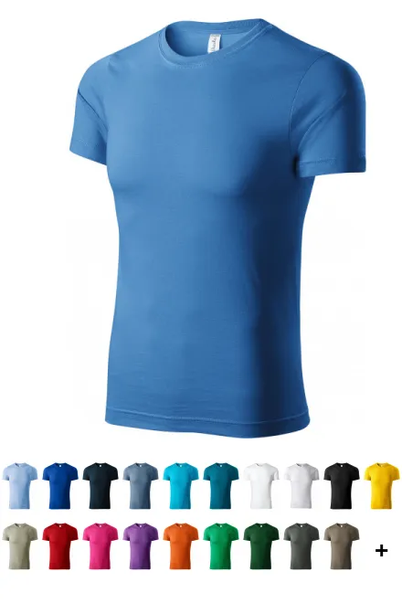 T-Shirt mit kurzen Ärmeln, hellblau