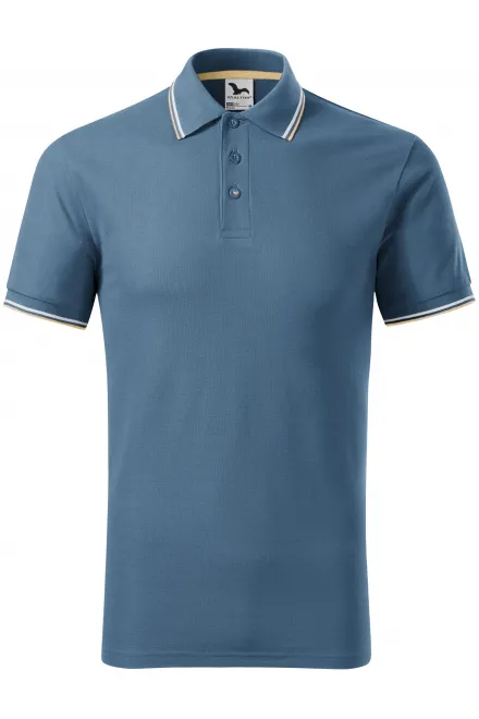 Klassisches Herren-Poloshirt - denim, S