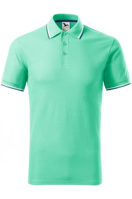 Klassisches Herren-Poloshirt - Minze, S