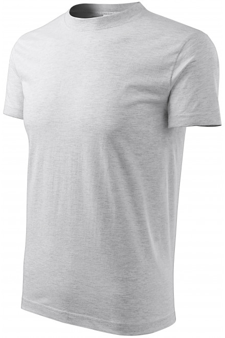 Klassisches T-Shirt, hellgrauer Marmor, T-Shirts