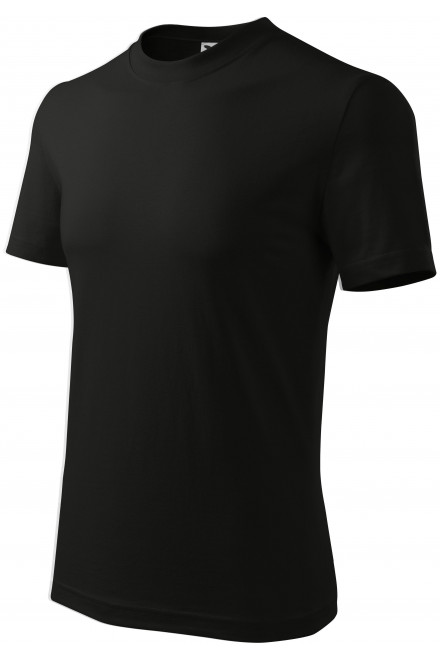 Klassisches T-Shirt, schwarz