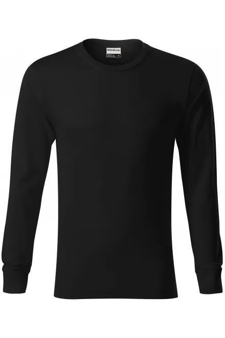 Langlebiges T-Shirt für Herren - schwarz, M
