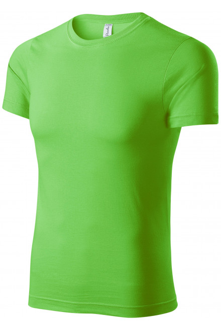 Leichtes T-Shirt für Kinder, Apfelgrün, T-Shirts mit kurzen Ärmeln