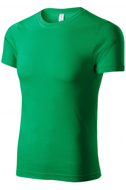 Leichtes T-Shirt für Kinder, Grasgrün, T-Shirts mit kurzen Ärmeln