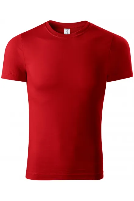 Leichtes T-Shirt - rot, XL