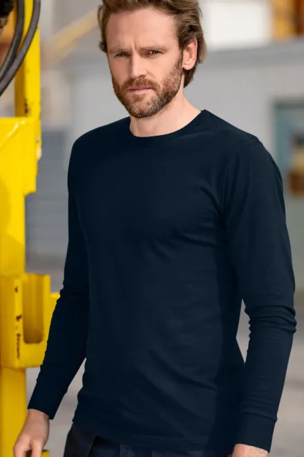 Langlebiges T-Shirt für Herren, dunkelblau