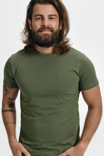 Modisches T-Shirt für Männer, khaki