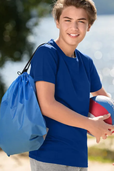 Sport-T-Shirt für Kinder, königsblau