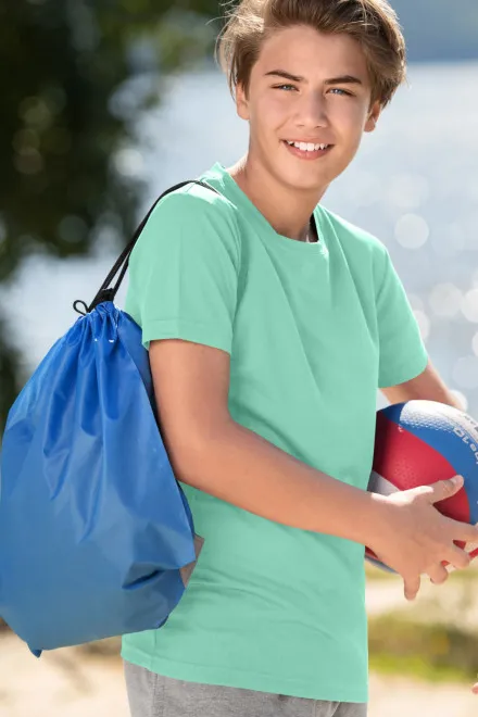 Sport-T-Shirt für Kinder, Minze
