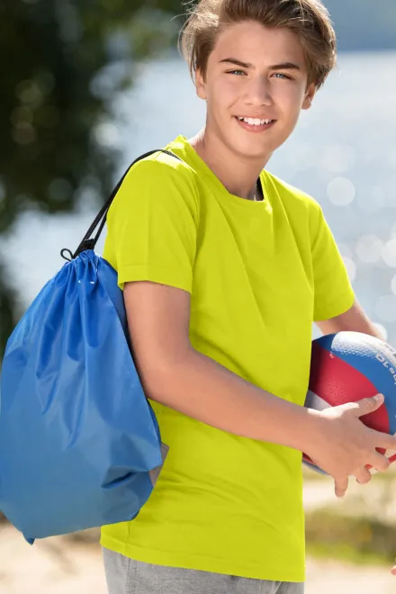 Sport-T-Shirt für Kinder, Neon Gelb