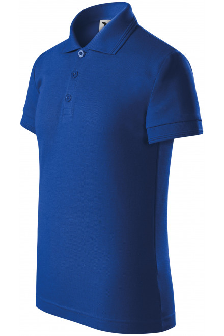 Polo-Shirt für Kinder, königsblau, Poloshirts