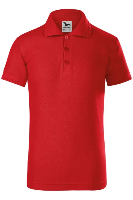 Polo-Shirt für Kinder - rot, 110 cm / 4 Jahre