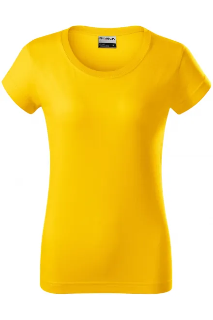 Robustes Damen T-Shirt dicker - gelb, M