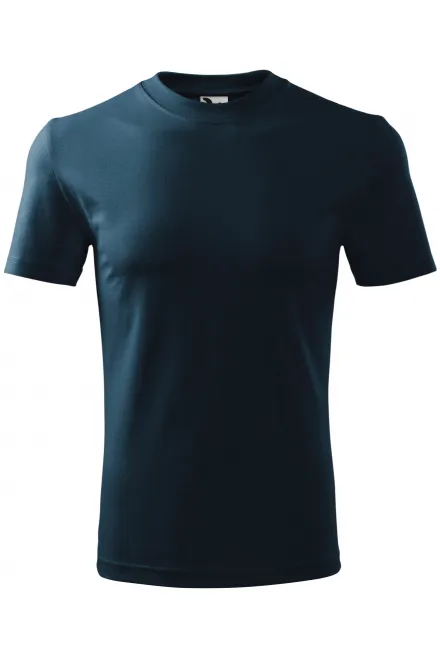 Schweres T-Shirt - dunkelblau, L