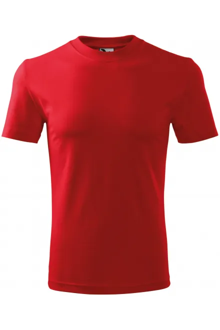 Schweres T-Shirt - rot, L