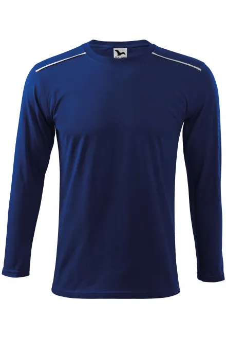 Shirt mit langen Ärmeln - königsblau, 3XL