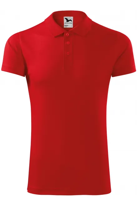 Sport Poloshirt - rot, XL