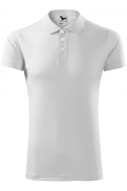 Sport Poloshirt - weiß, XL