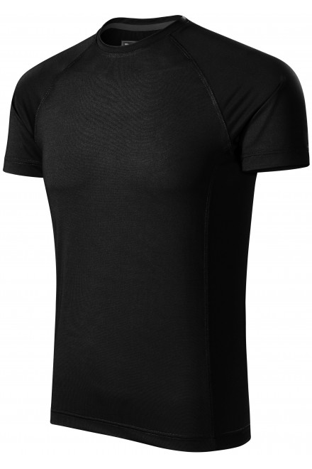 Sport-T-Shirt für Herren, schwarz